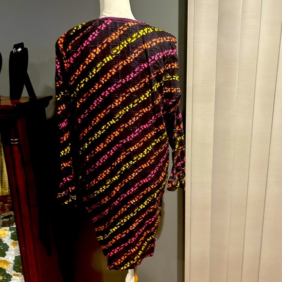 African Men's Clothing Traditional 2 Piece Embroidered Suit Shirt Pants - Picture 3 of 7